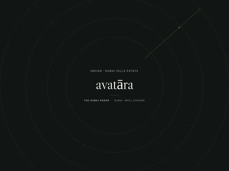 avatāra, Indian restaurant in Dubai Hills Estate, Dubai