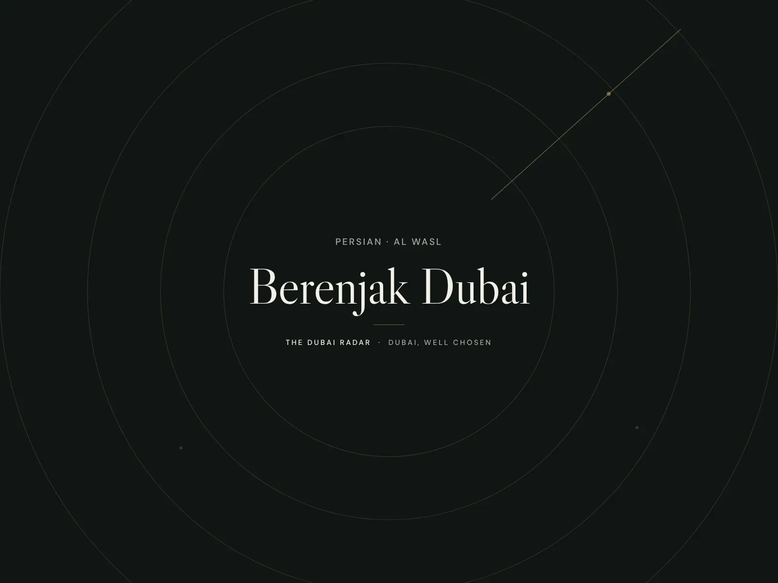 Berenjak Dubai, Persian restaurant in Al Wasl, Dubai