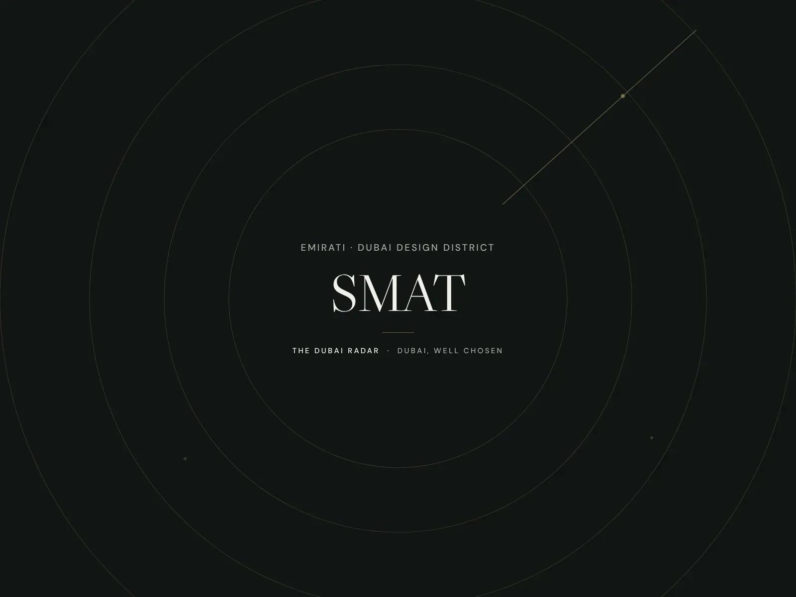 SMAT, Emirati restaurant in Dubai Design District, Dubai