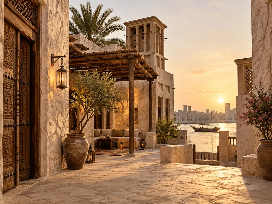 Al Shindagha Museum, Dubai (illustration)